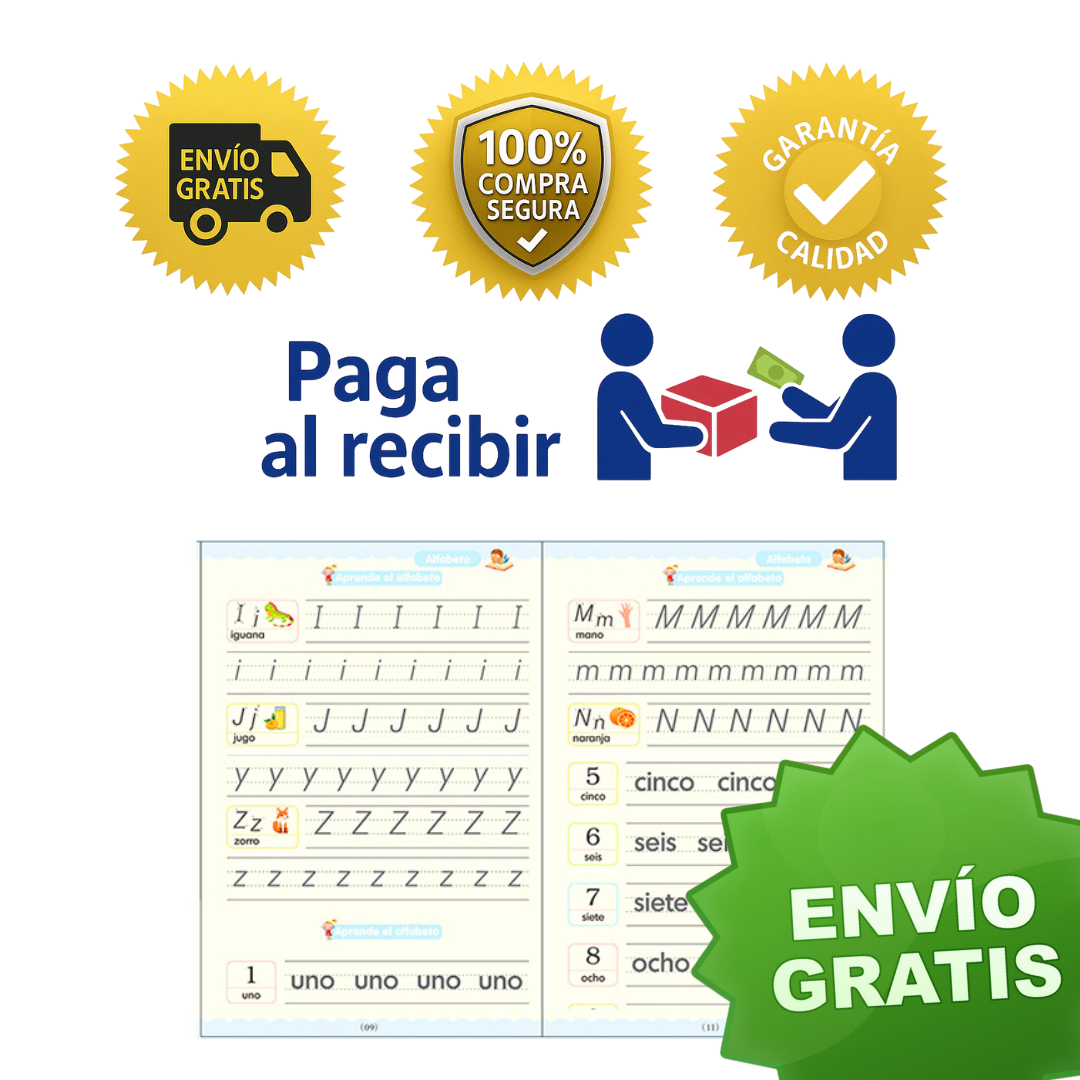 Setx4 Cuadernos Mágicos Infantil Montessori