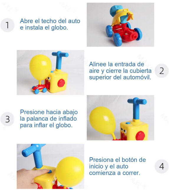 Air Ball - Juguete de globo de energía